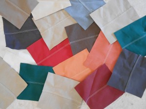 Echantillons de toiles de yourte